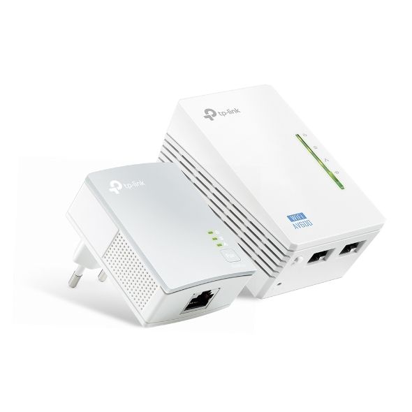 PowerLine Ethernet + WiFi 600Mbps Starter Kit TP-Link TL-WPA4220Kit